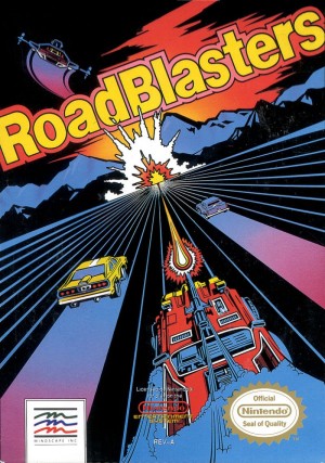 Carátula de RoadBlasters  NES