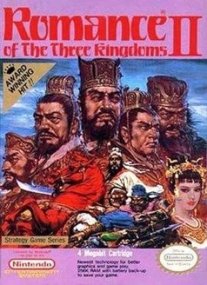 Carátula de Romance of the Three Kingdoms II  NES
