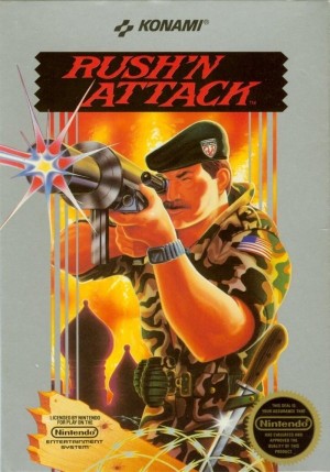 Carátula de Rush'n Attack  NES