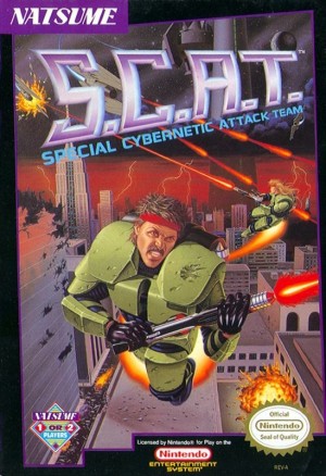 Carátula de S.C.A.T.: Special Cybernetic Attack Team  NES