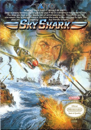 Carátula de Sky Shark  NES