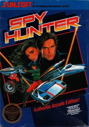 Carátula de Spy Hunter  NES