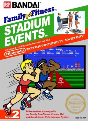 Carátula de Stadium Events  NES