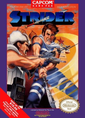 Carátula de Strider  NES