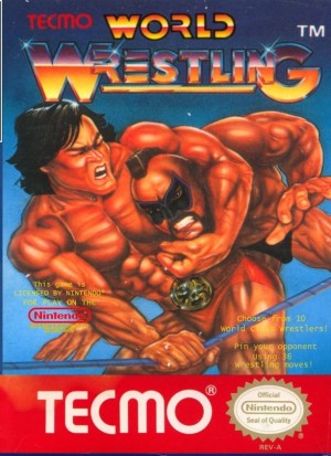 Carátula de Tecmo World Wrestling  NES