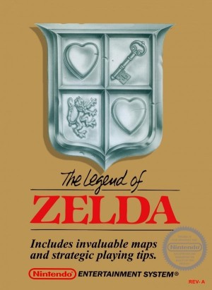 Carátula de The Legend of Zelda  NES