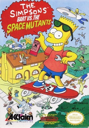 Carátula de The Simpsons: Bart vs the Space Mutants  NES