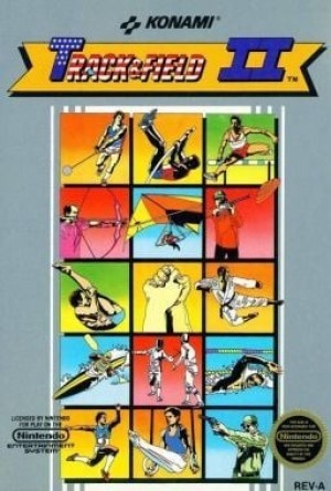 Carátula de Track & Field II  NES