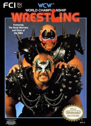 Carátula de WCW Wrestling  NES