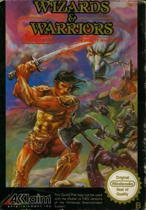 Carátula de Wizards & Warriors  NES