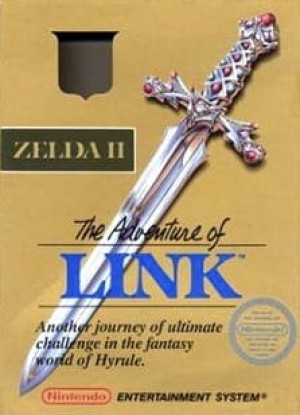 Carátula de Zelda II: The Adventure of Link  NES