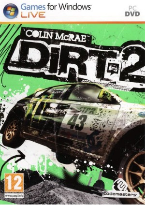 Carátula de Colin McRae DIRT 2 PC