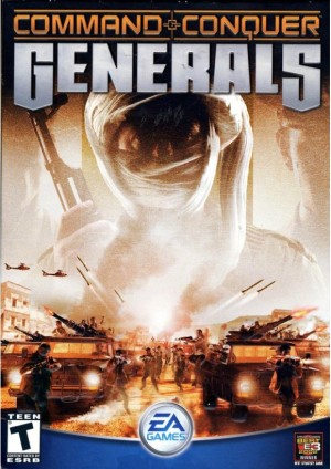 Carátula de Command & Conquer Generals PC