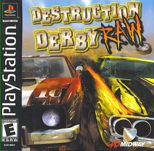 Carátula de Destruction Derby Raw  PS1