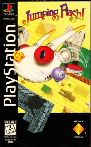 Carátula de Jumping Flash!  PS1