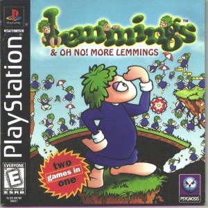 Carátula de Lemmings & Oh No! More Lemmings  PS1