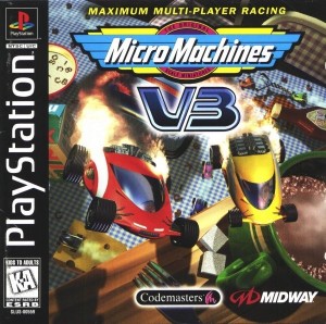 Carátula de Micro Machines V3  PS1