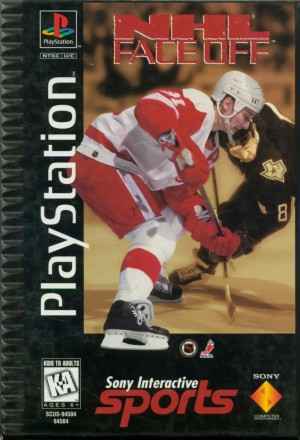 Carátula de NHL FaceOff  PS1