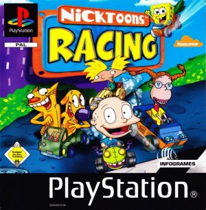 Carátula de Nicktoons Racing  PS1