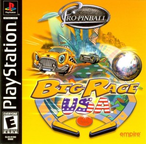 Carátula de Pro Pinball: Big Race USA  PS1