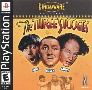 Carátula de The Three Stooges  PS1