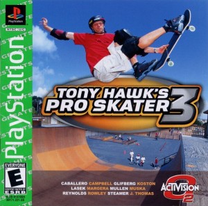 Carátula de Tony Hawk's Pro Skater 3  PS1
