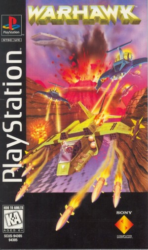 Carátula de Warhawk  PS1