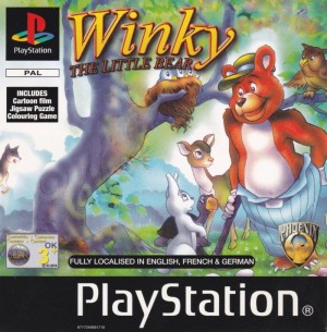 Carátula de Winky The Little Bear  PS1