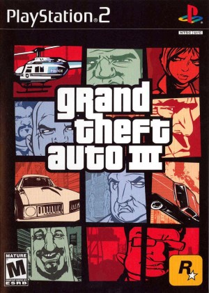 Carátula de Grand Theft Auto III  PS2