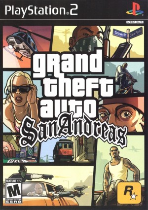 Carátula de Grand Theft Auto: San Andreas  PS2