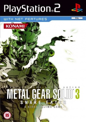 Carátula de Metal Gear Solid 3: Snake Eater  PS2