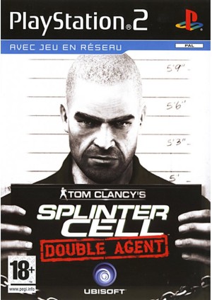 Carátula de Splinter Cell Double Agent PS2