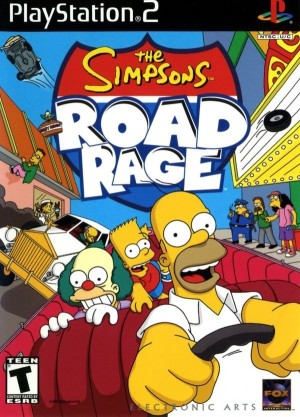 Carátula de The Simpsons: Road Rage  PS2