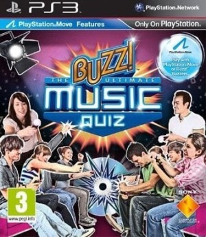 Carátula de Buzz!: The Ultimate Music Quiz  PS3