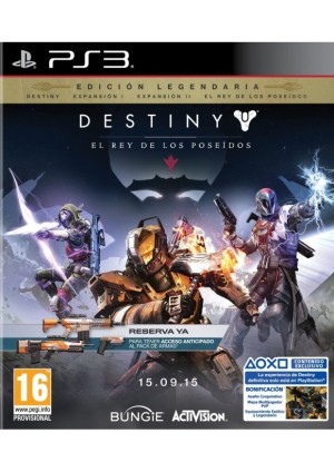 Carátula de Destiny El Rey de los Poseídos PS3