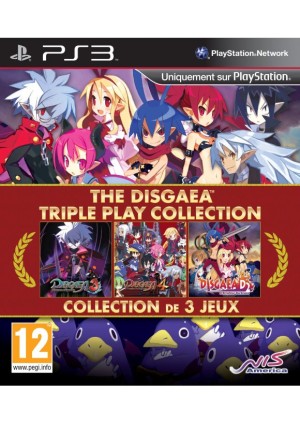 Carátula de Disgaea Triple Collection PS3