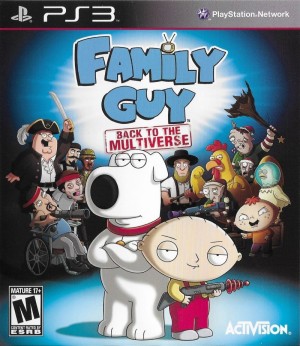 Carátula de Family Guy: Back to the Multiverse  PS3