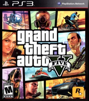 Carátula de Grand Theft Auto V  PS3