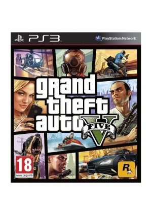 Carátula de GTA V PS3