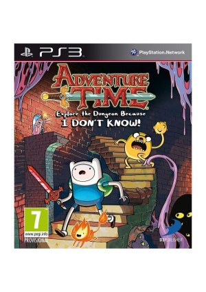 Carátula de Hora de Aventuras ¡Explora la mazmorra porque yo paso! PS3