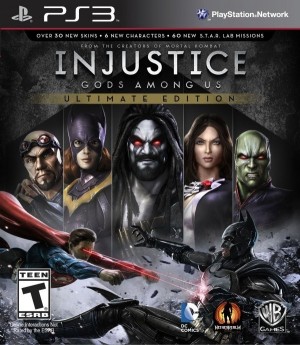 Carátula de Injustice: Gods Among Us Ultimate Edition  PS3