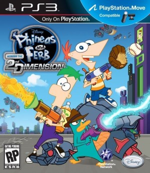 Carátula de Phineas and Ferb: Across the Second Dimension  PS3