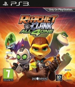 Carátula de Ratchet & Clank: All 4 One  PS3