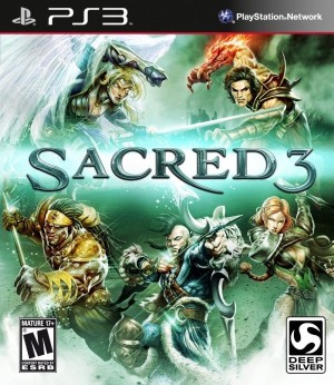 Carátula de Sacred 3  PS3