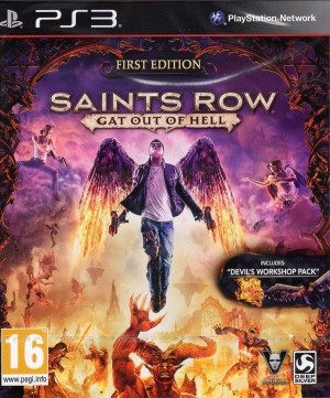Carátula de Saints Row: Gat Out of Hell  PS3