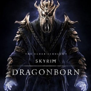 Carátula de The Elder Scrolls V Skyrim Dragonborn PS3