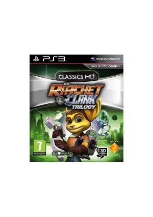 Carátula de The Ratchet & Clank Trilogy PS3