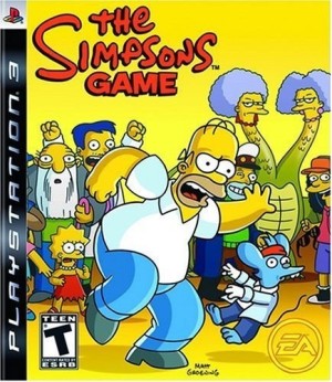 Carátula de The Simpsons Game  PS3