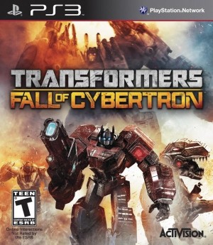 Carátula de Transformers: Fall of Cybertron  PS3