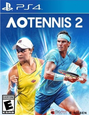 Carátula de AO Tennis 2  PS4